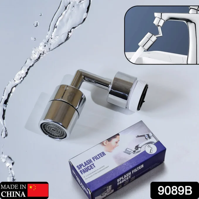 Splash Filter Faucet Sprayer for Kitchen & Bathroom