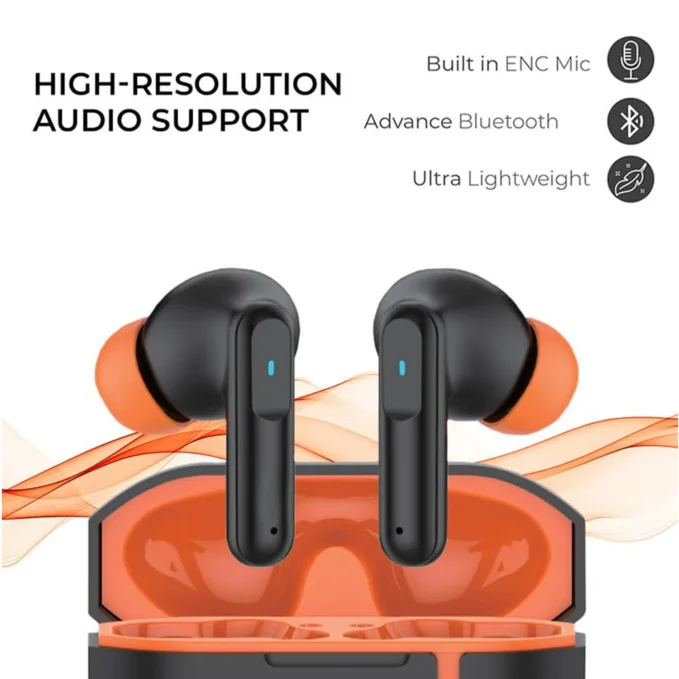 Pro 1 Truly Wireless Earbuds - 30 Hours Playtime (1 Pc)