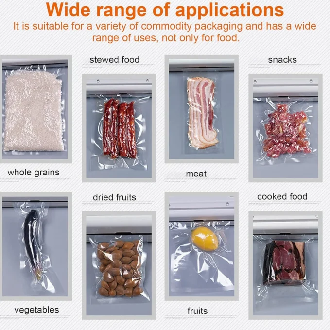 Vacuum Sealer Machine With 10 Pcs Bag (1 Set)