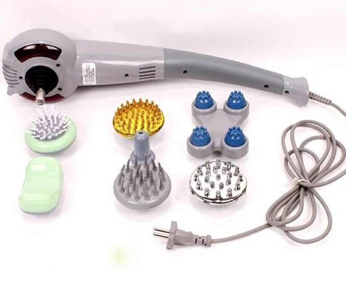 Men Magic Corded Electric Massager Complete Body Head Neck Shoulder Back Leg Foot Pain Relief for Women Direct Plug In Fat Loss Joint Pain