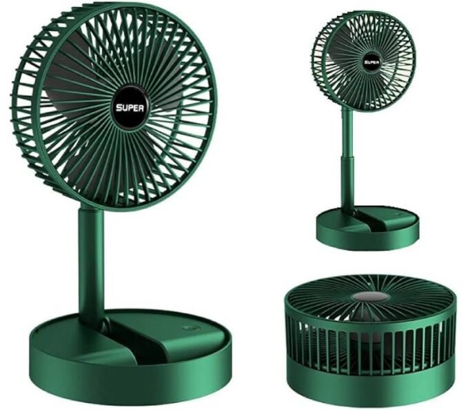 Rechargeable Telescopic Foldable Fan
