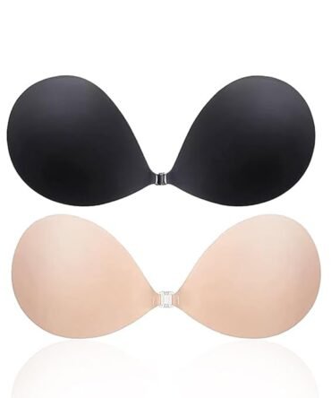Invisible Silicone Push-Up Bra for Deep Neck & Party Wear