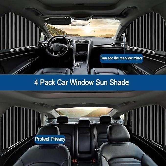 Car Curtain for Privacy, UV and Glare Protection