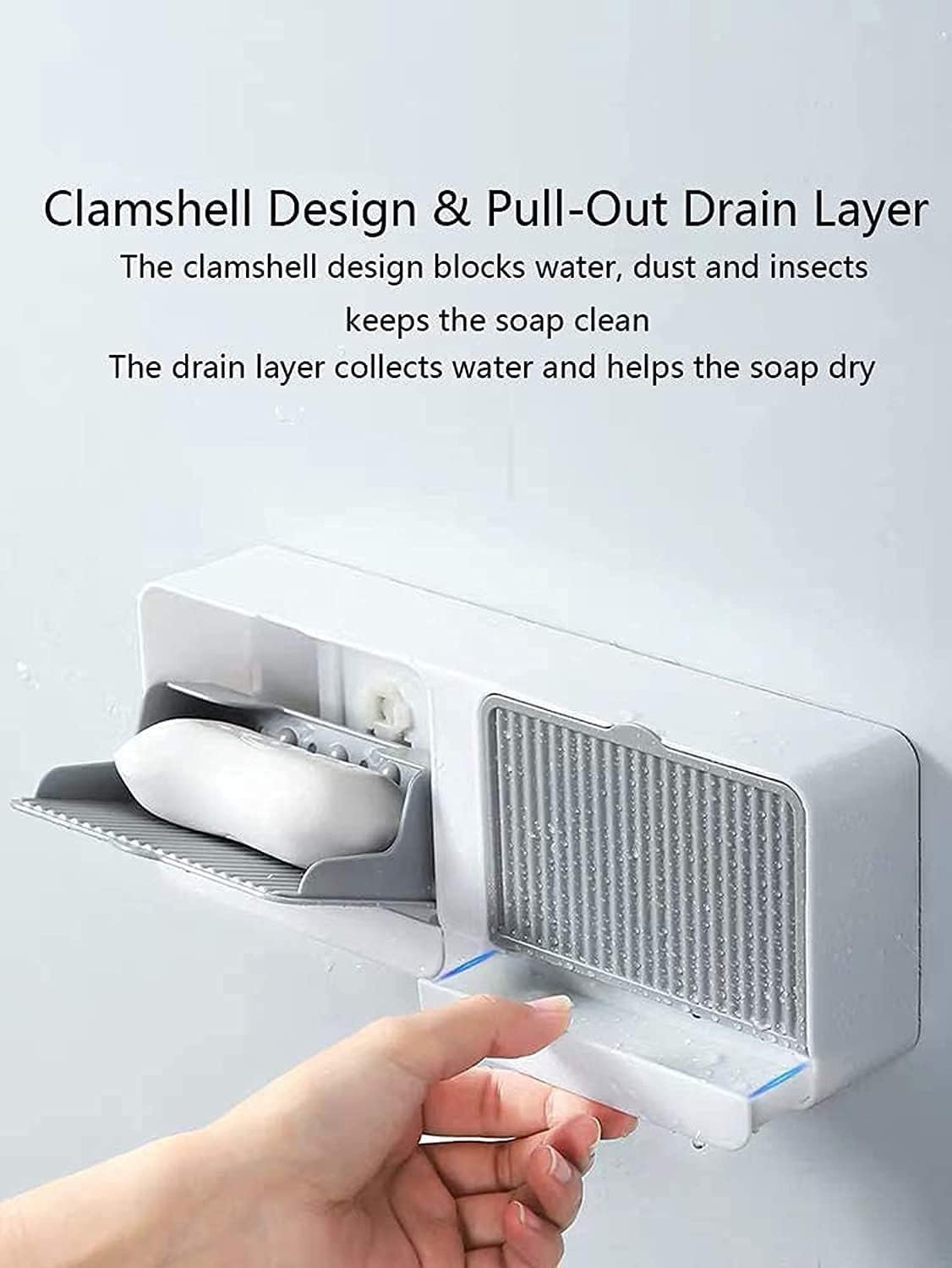 Shower Soap Holder (Double Bar)