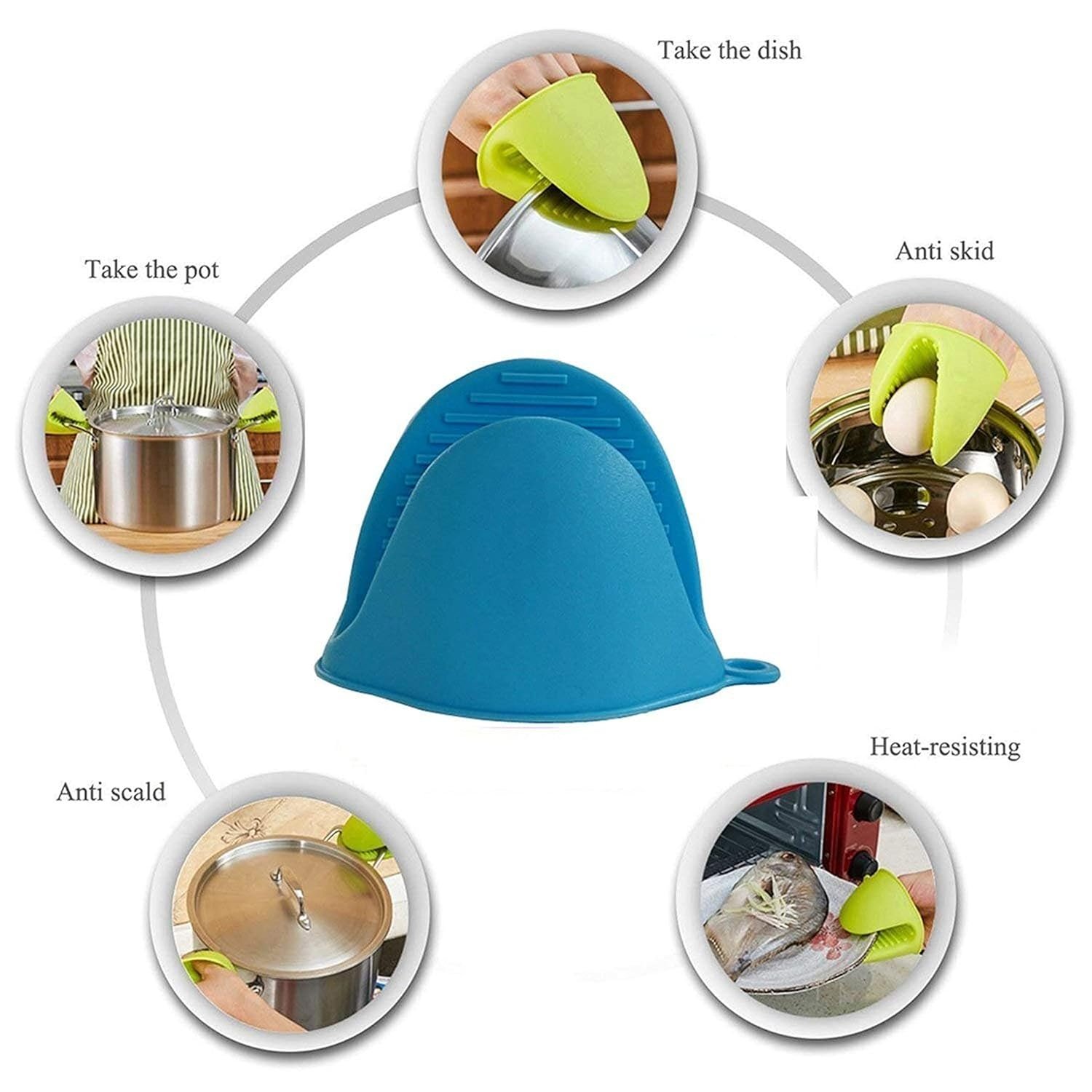Heat Resistant Kitchen Gloves
