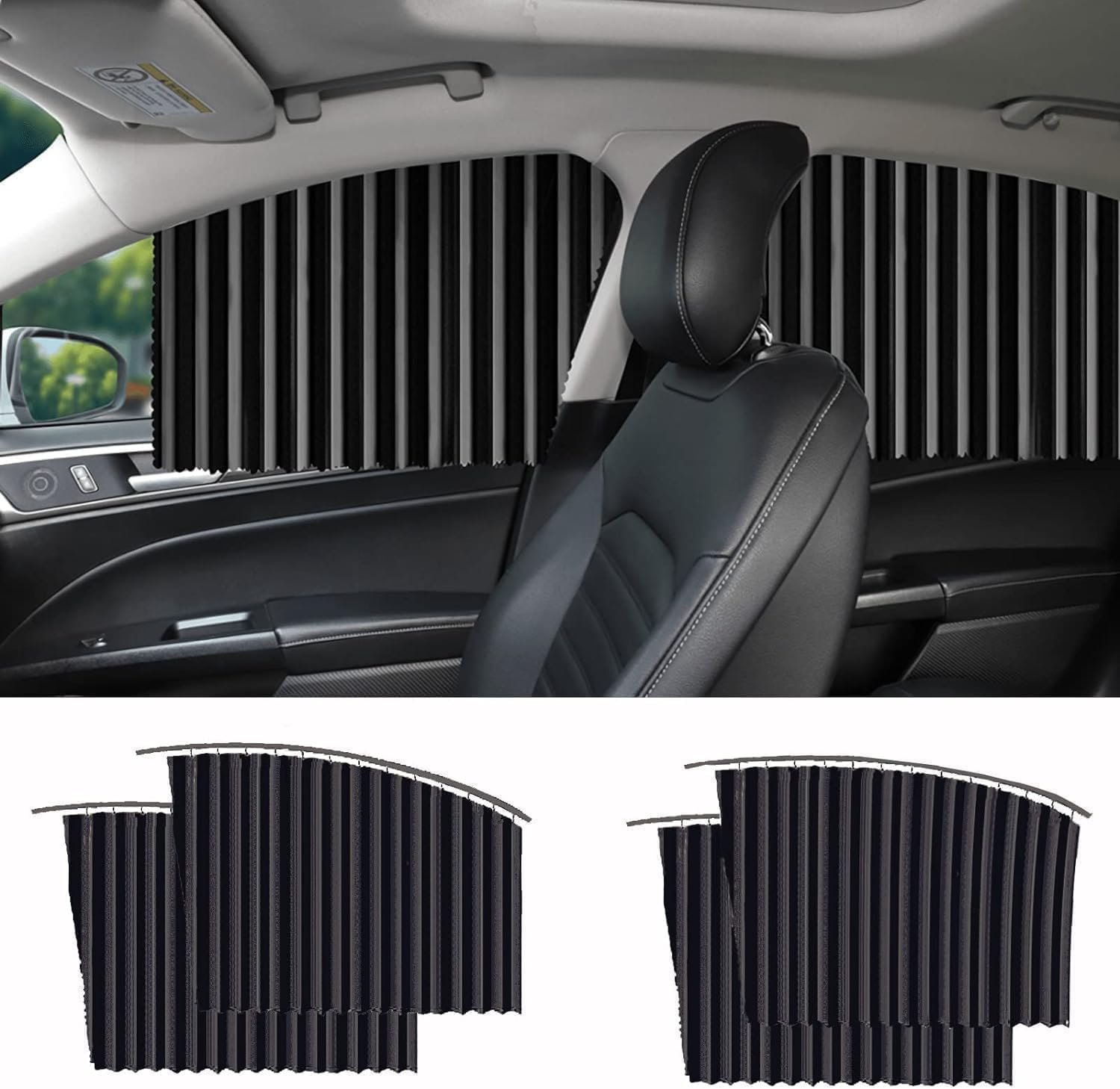 Car Curtain for Privacy, UV and Glare Protection