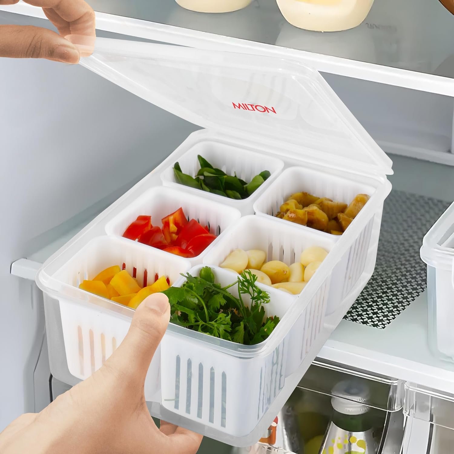 6-in-1 Fridge Storage Organizer