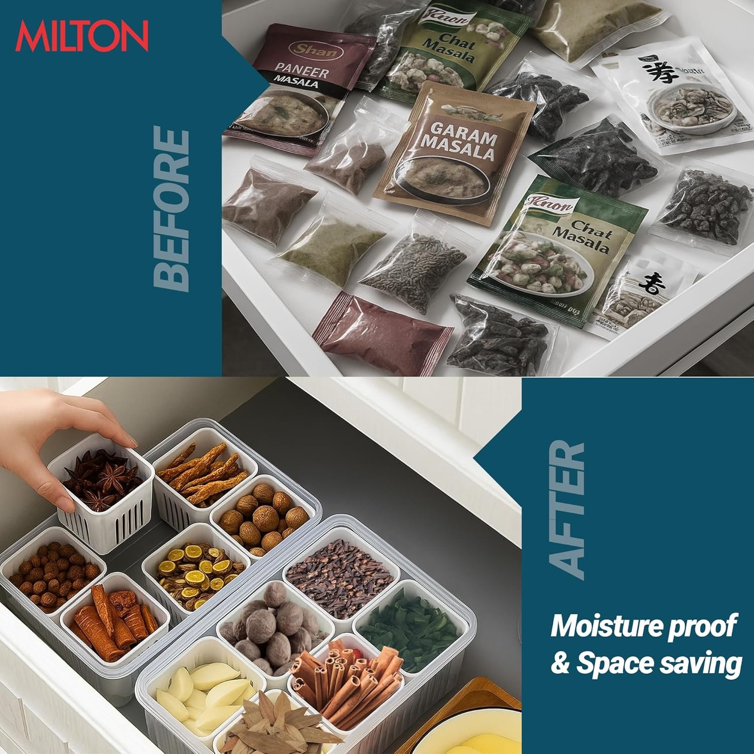 6-in-1 Fridge Storage Organizer